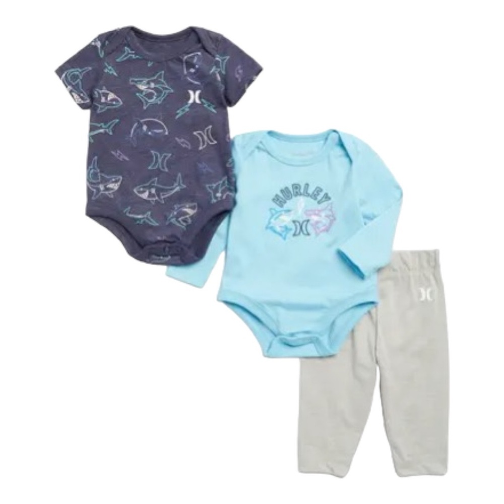 NWT Hurley Baby Set